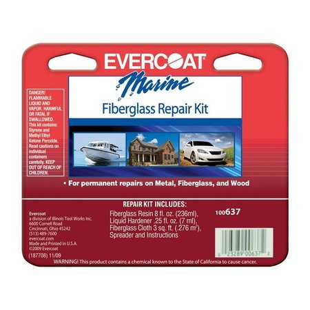 EVERCOAT Fiberglass Repair Kit 100637